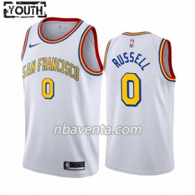 Camiseta Niños Golden State Warriors D'Angelo Russell 0 2019-20 Nike Classic Edition Swingman